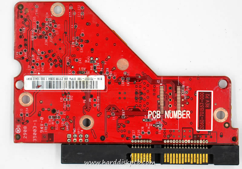 (image for) HDD PCB Western Digital Logic Board 2060-701557-000 S1A-701557-100