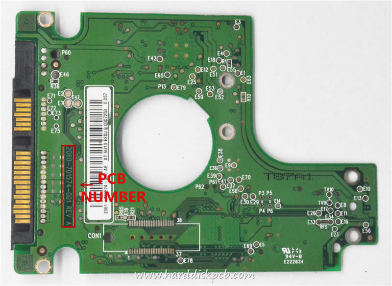 (image for) Western Digital HDD PCB 2060-701574-001 2061-701574-A00