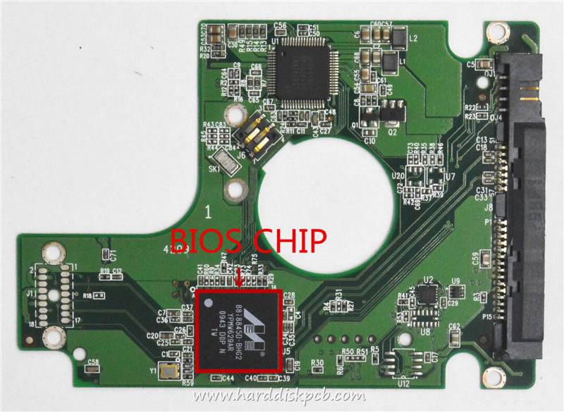 (image for) Western Digital HDD PCB 2060-701574-001 2061-701574-A00