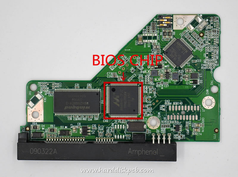 (image for) HDD PCB Western Digital Logic Board 2060-701622-000 2061-701622-800