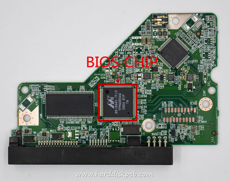 (image for) HDD PCB Western Digital Logic Board 2060-701640-000 2061-701640-B00