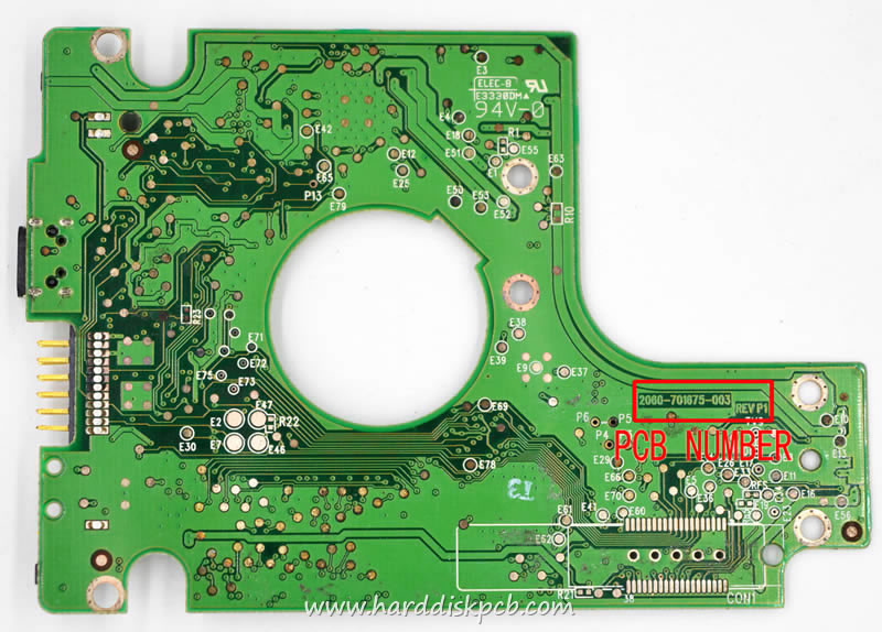 (image for) HDD PCB Western Digital Logic Board 2060-701675-002