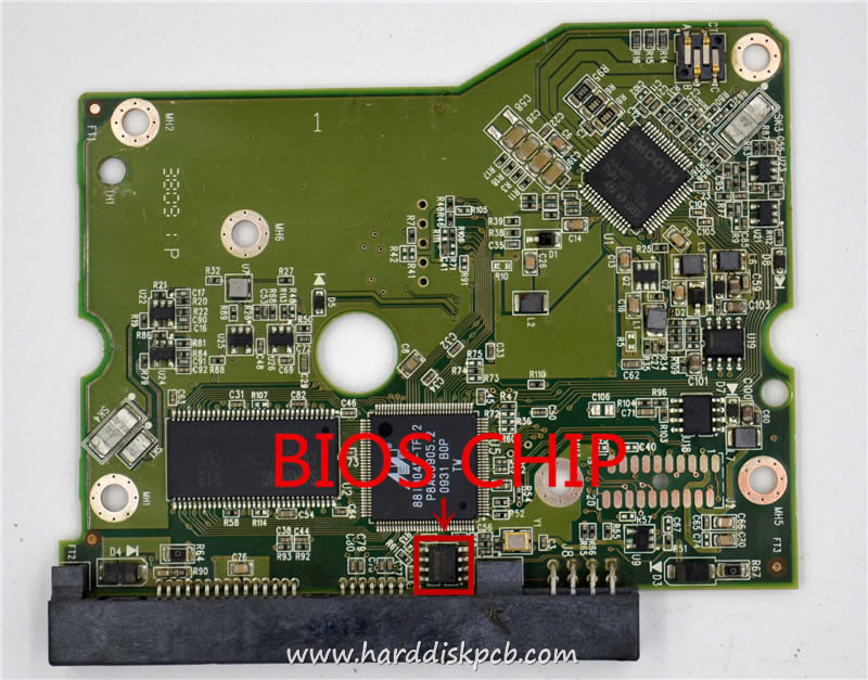 (image for) HDD PCB Western Digital Logic Board 2060-771624-002 Sticker 2061-771624-A02