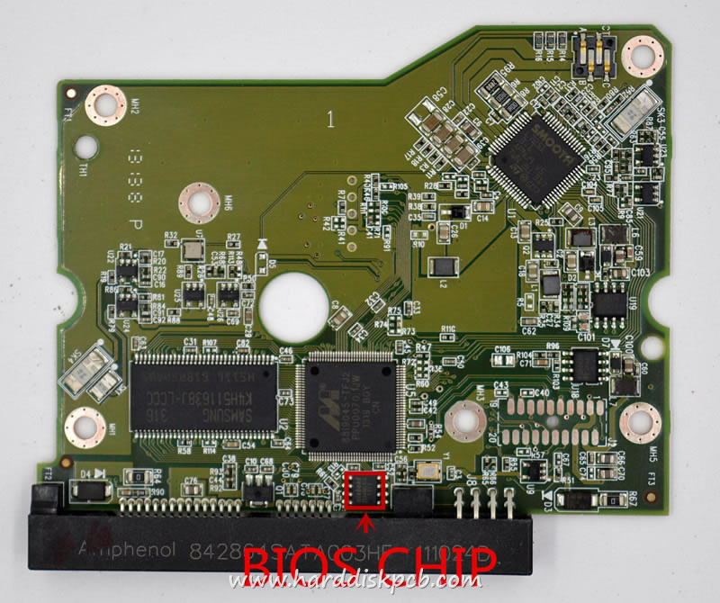 (image for) HDD PCB Western Digital Logic Board 2060-771624-003 771624-F03