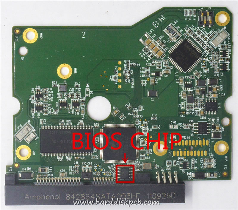 (image for) HDD PCB Western Digital Logic Board 2060-771624-005,771624-F05