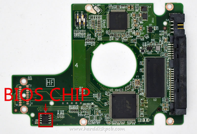 (image for) HDD PCB Western Digital Logic Board 2060-771629-006 771629-106