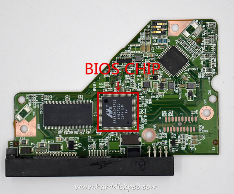 (image for) HDD PCB Western Digital Logic Board 2060-771630-000 2061-771630-900