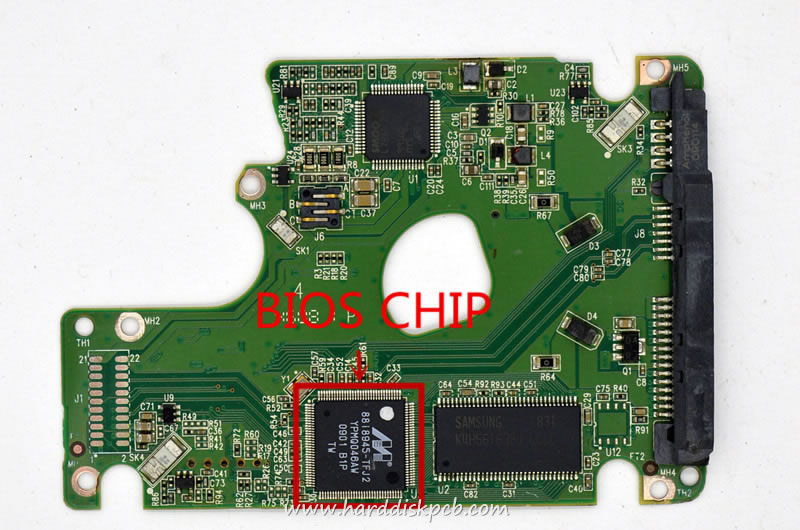 (image for) HDD PCB Western Digital Logic Board 2060-771631-000 REV P1 F1A-771631-800