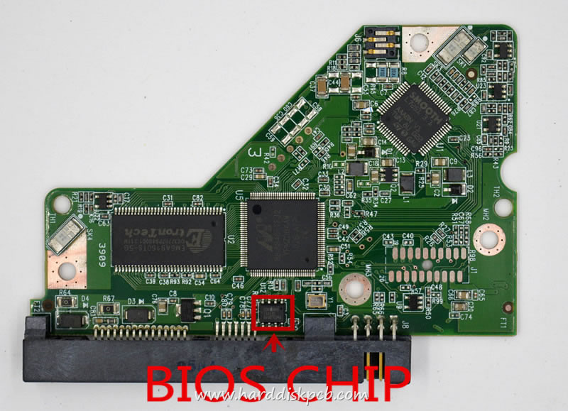 (image for) HDD PCB Western Digital Logic Board 2060-771668-000 2061-771668-100