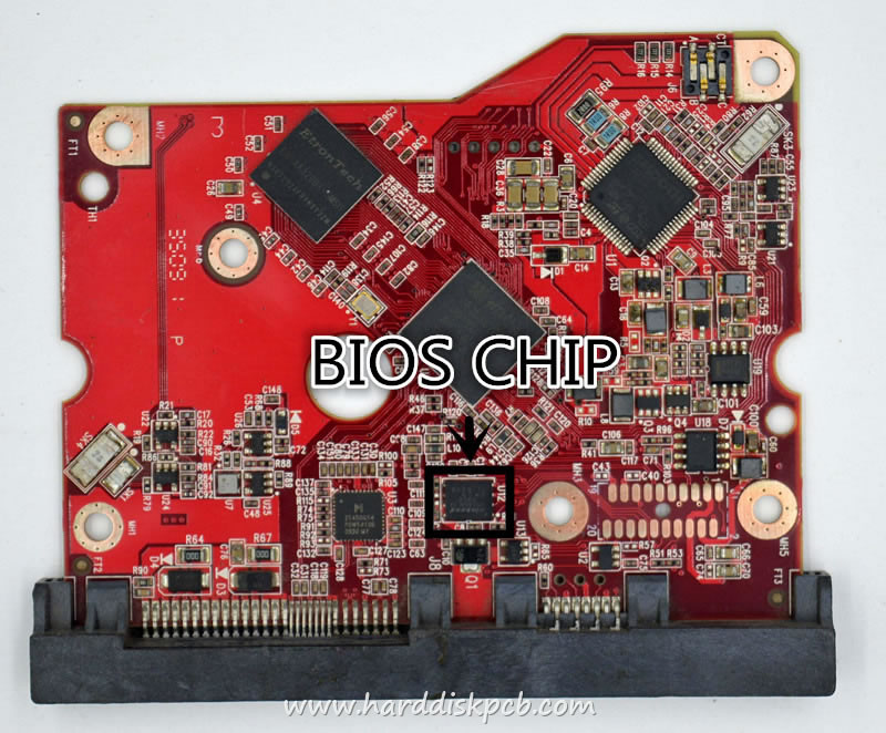 (image for) HDD PCB Western Digital Logic Board 2060-771676-000 2061-771676-000