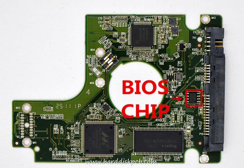 (image for) HDD PCB Western Digital Logic Board 2060-771692-005 Sticker 771692-505