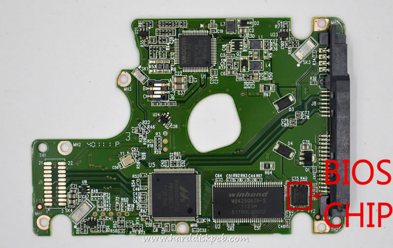 (image for) HDD PCB Western Digital Logic Board 2060-771696-004