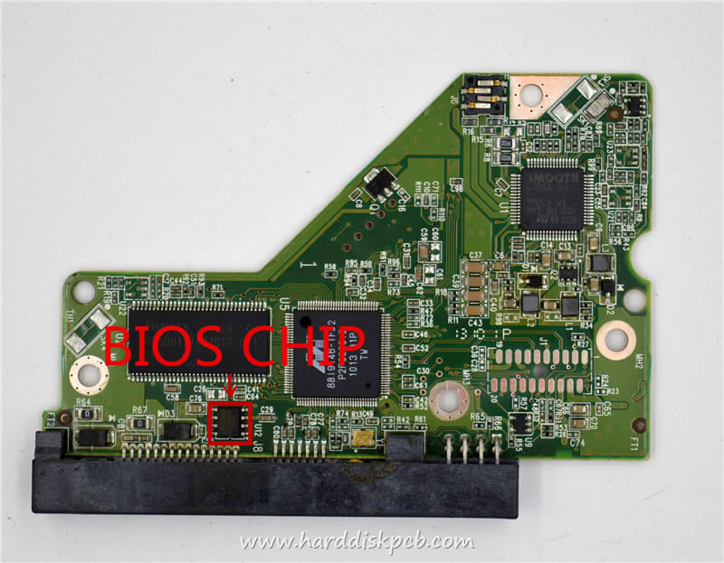 (image for) HDD PCB Western Digital Logic Board 2060-771698-001 2061-771698-101