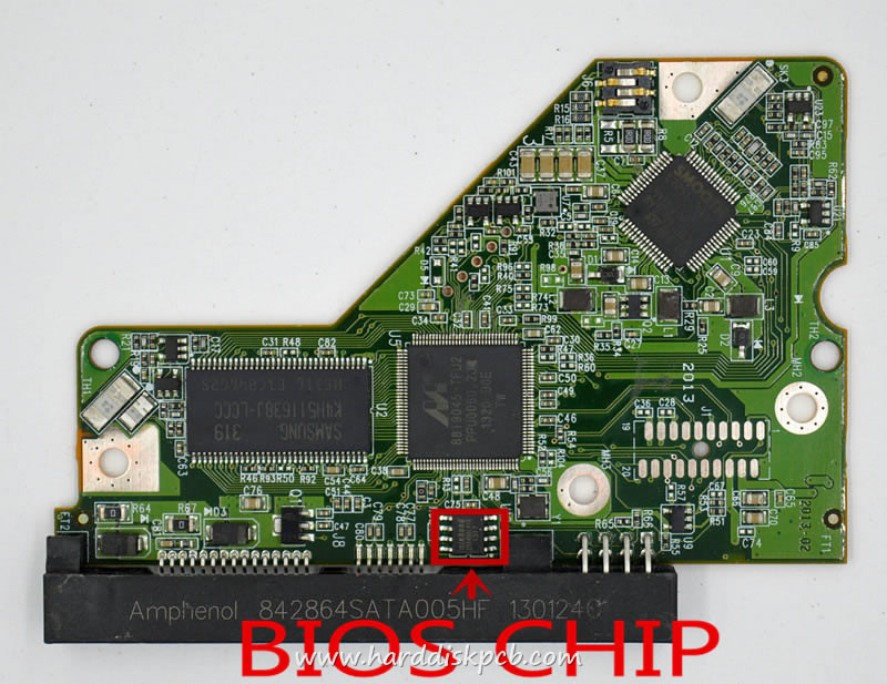 (image for) HDD PCB Western Digital Logic Board 2060-771702-001 REV P1 2061-771702-101