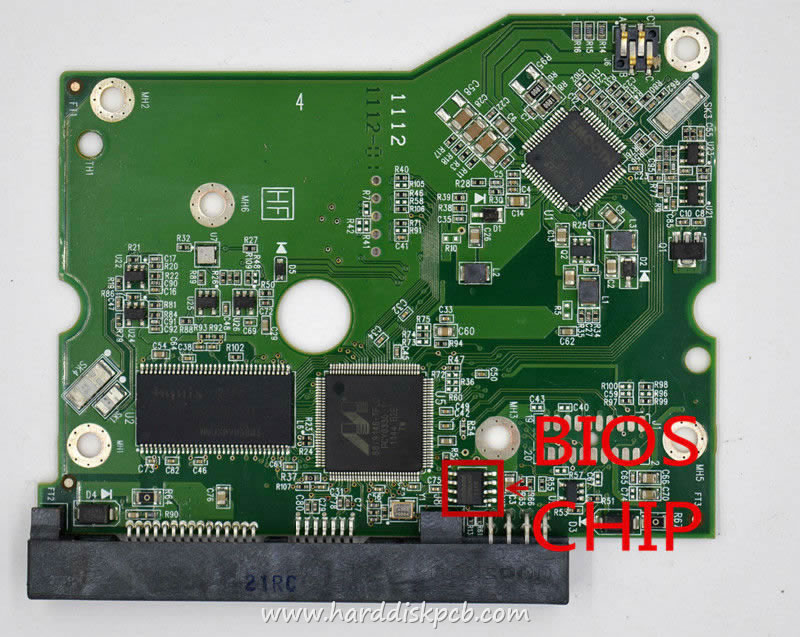 (image for) HDD PCB Western Digital Logic Board 2060-771716-001 Sticker 2061-771716-201