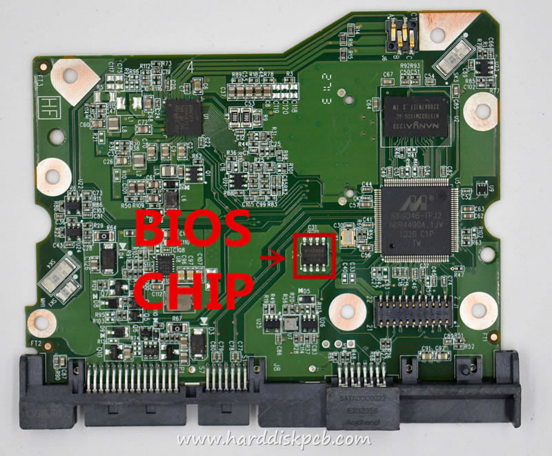 (image for) HDD PCB Western Digital Logic Board 2060-771822-002 REV A