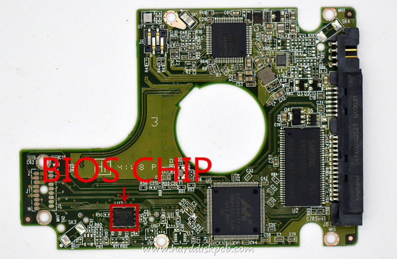 (image for) WD20NPVT WD PCB Controller Circuit Board 2060-771823-000 REV A