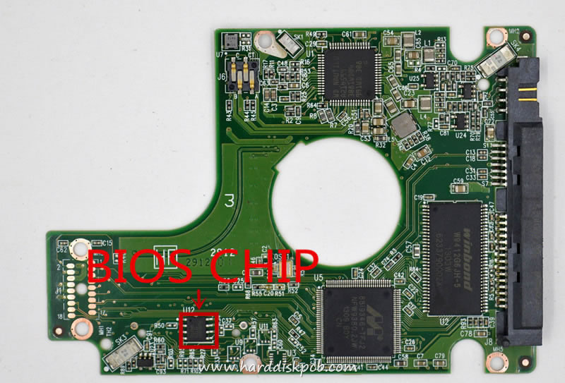 (image for) HDD PCB Western Digital Logic Board 2060-771823-004