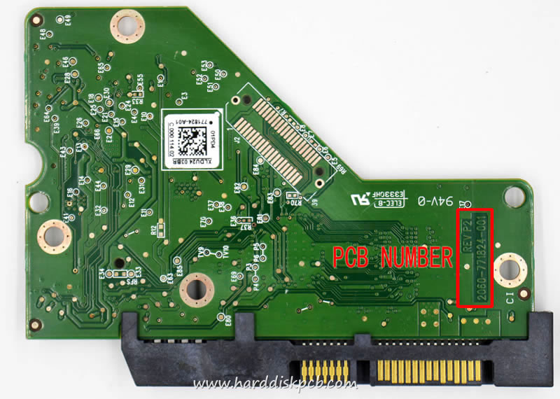 (image for) HDD PCB Western Digital Logic Board 2060-771824-001