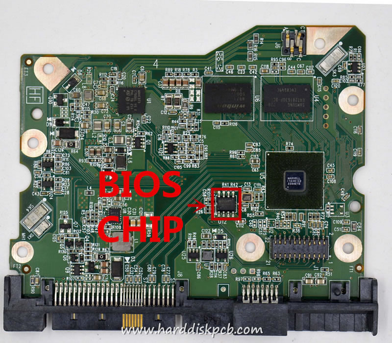 (image for) HDD PCB Western Digital Logic Board 2060-771825-003 771825-C03