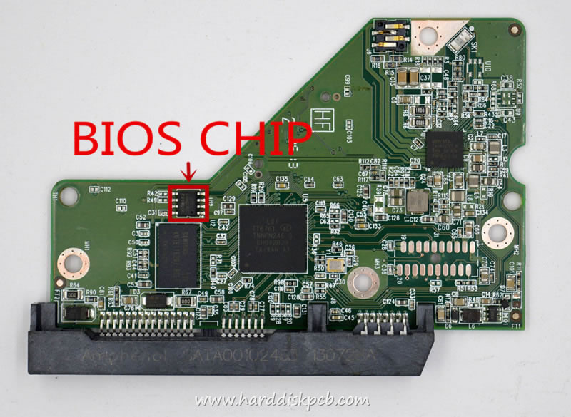 (image for) HDD PCB Western Digital Logic Board 2060-771829-000, 771829-103