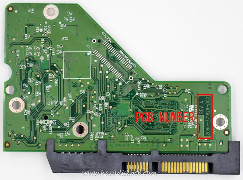 (image for) HDD PCB Western Digital Logic Board 2060-771829-002