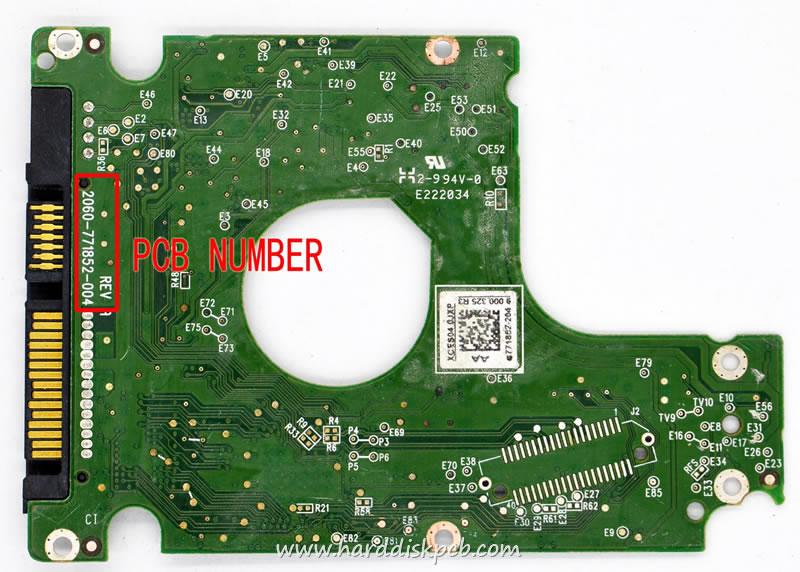 (image for) HDD PCB Western Digital Logic Board 2060-771852-004