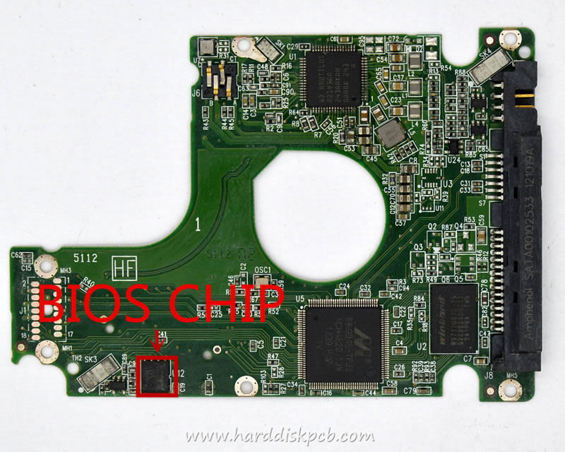 (image for) HDD PCB Western Digital Logic Board 2060-771852-004