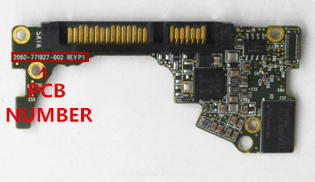 (image for) HDD PCB Western Digital Logic Board 2060-771927-002 REV P1, 771927-902