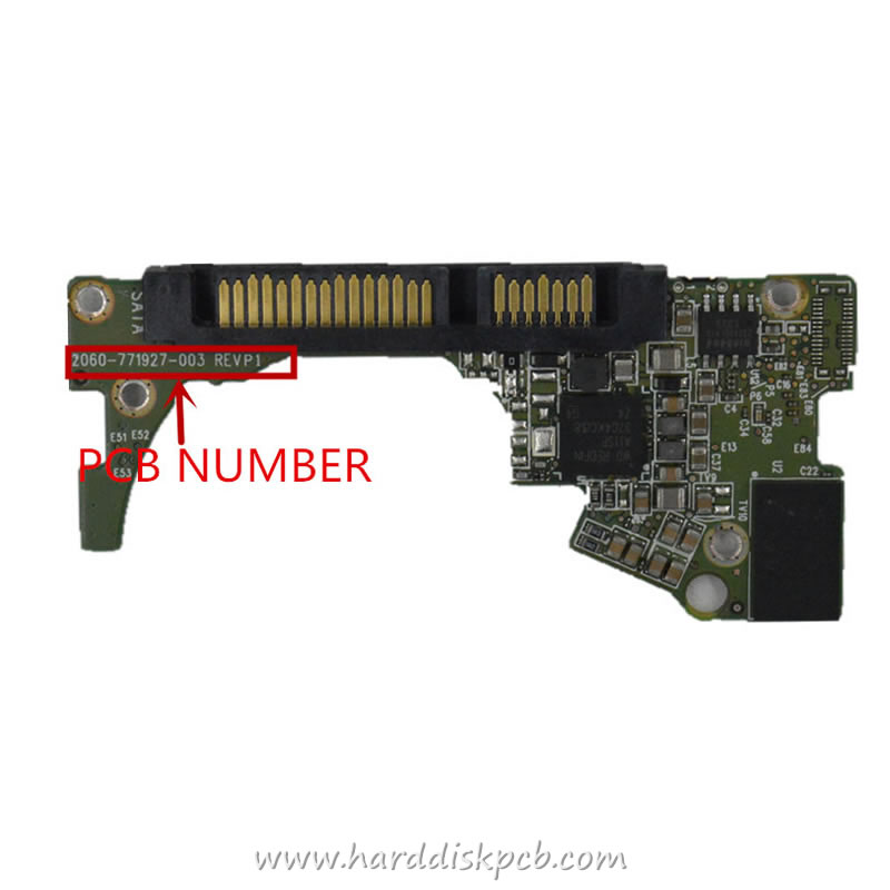 (image for) HDD PCB Western Digital Logic Board 2060-771927-003 REV P1 771927-903