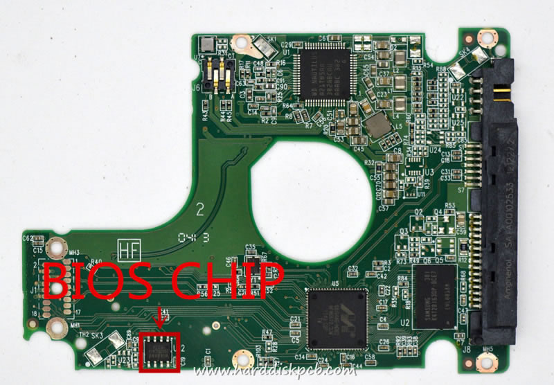 (image for) HDD PCB Western Digital Logic Board 2060-771931-000 771931-100