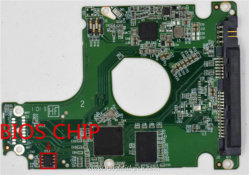 (image for) HDD PCB Western Digital Logic Board 2060-771942-001 rev p1