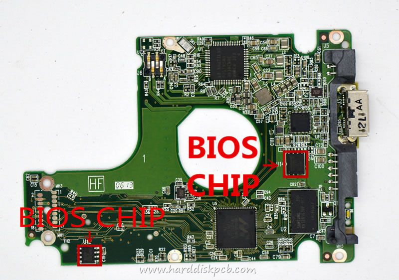 (image for) USB 3.0 HDD PCB Western Digital Logic Board 2060-771949-000 771949-000