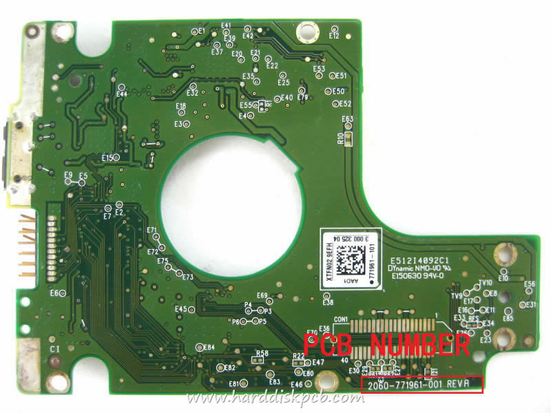 (image for) WD10JMVW WD PCB Controller Circuit Board 2060-771961-001 REV A