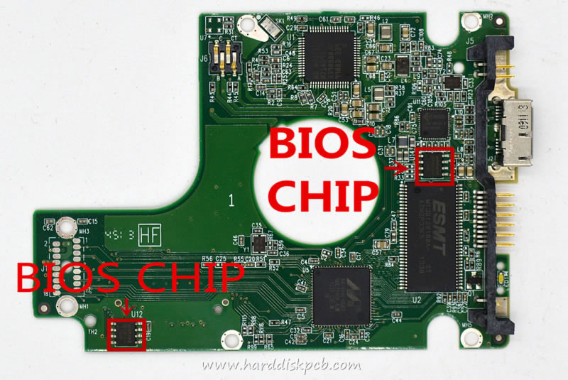 (image for) WD10JMVW WD PCB Controller Circuit Board 2060-771961-001 REV A