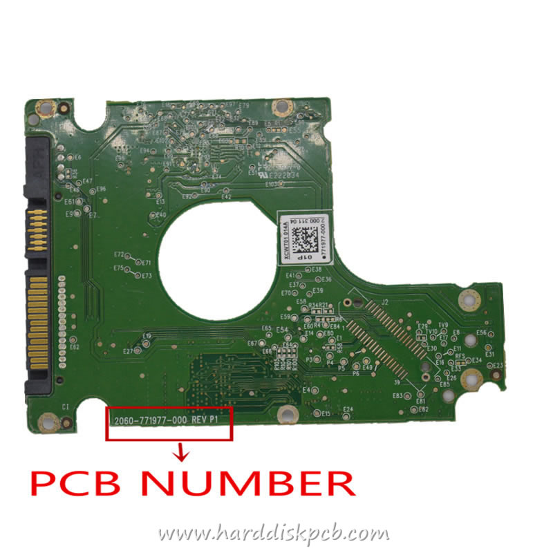 (image for) Western Digital HDD PCB Logic Board 2060-771977-000 REV P1