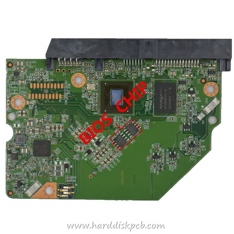 (image for) Western Digital HDD PCB Logic Board 2060-800032-002 REV P1