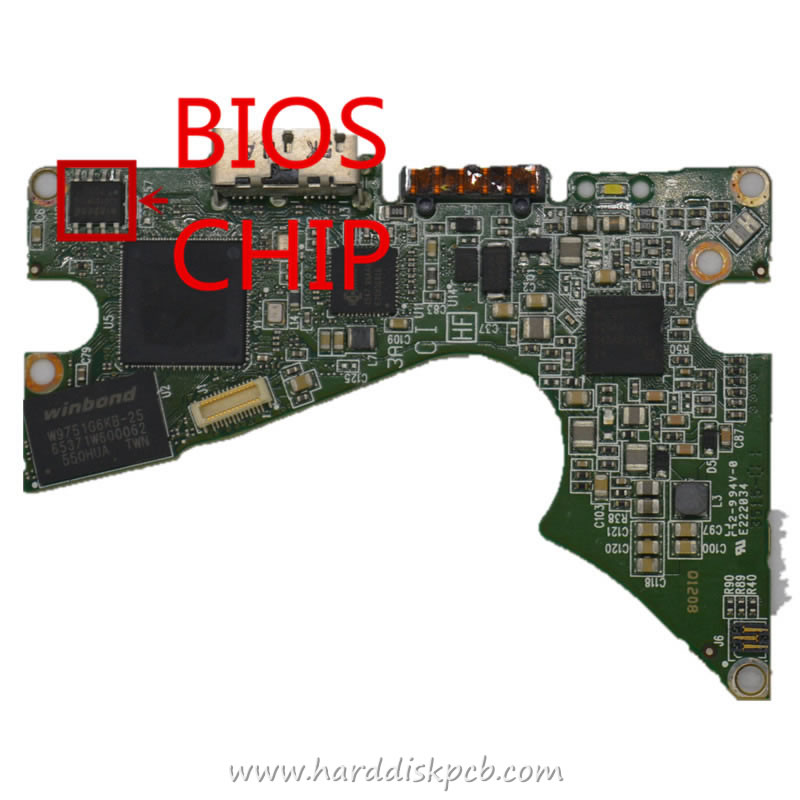 (image for) Western Digital HDD PCB Logic Board 2060-800041-000 rev p1