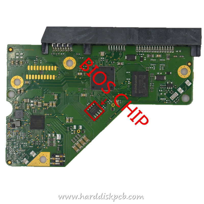 (image for) Western Digital HDD PCB Logic Board 2060-800055-001 REV P1